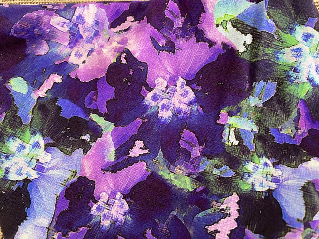 LORNAJ ANEローナジェーン ヨガウェアセットXS 紫花柄※ブラパッド無し