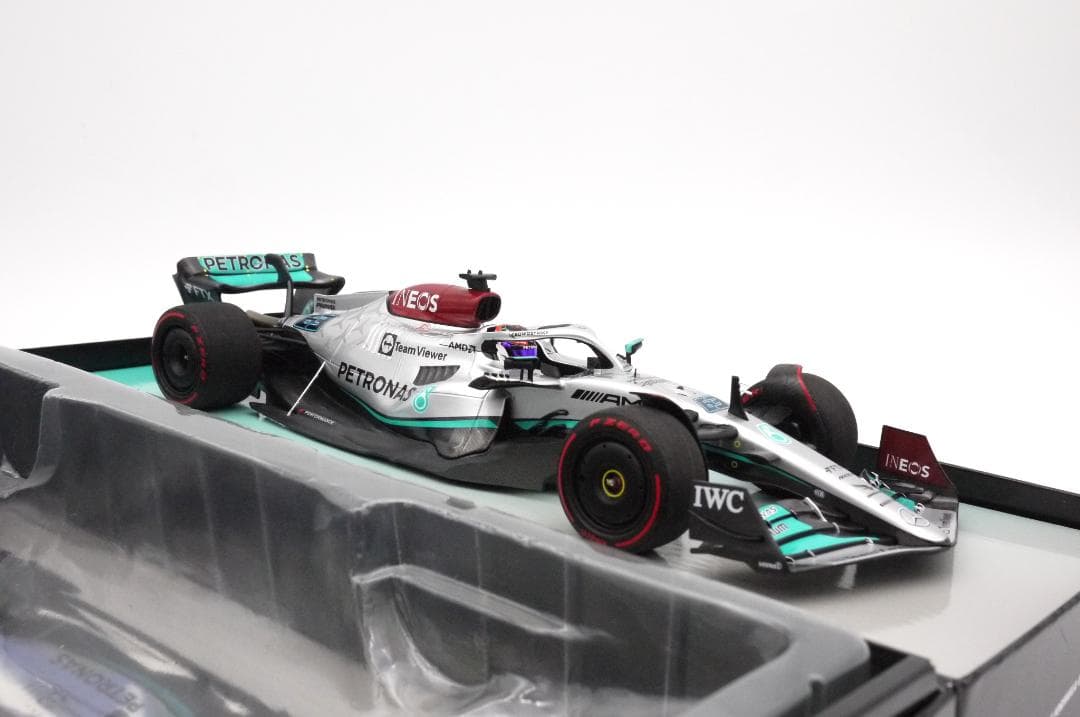1/18 メルセデス F1 AMG W13 G.ラッセル 限定BOX PMA
