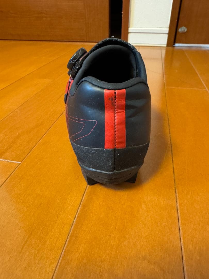 シマノ SH-XC702 SPDシューズ 26.5cm ワイド 赤 BOA 美品