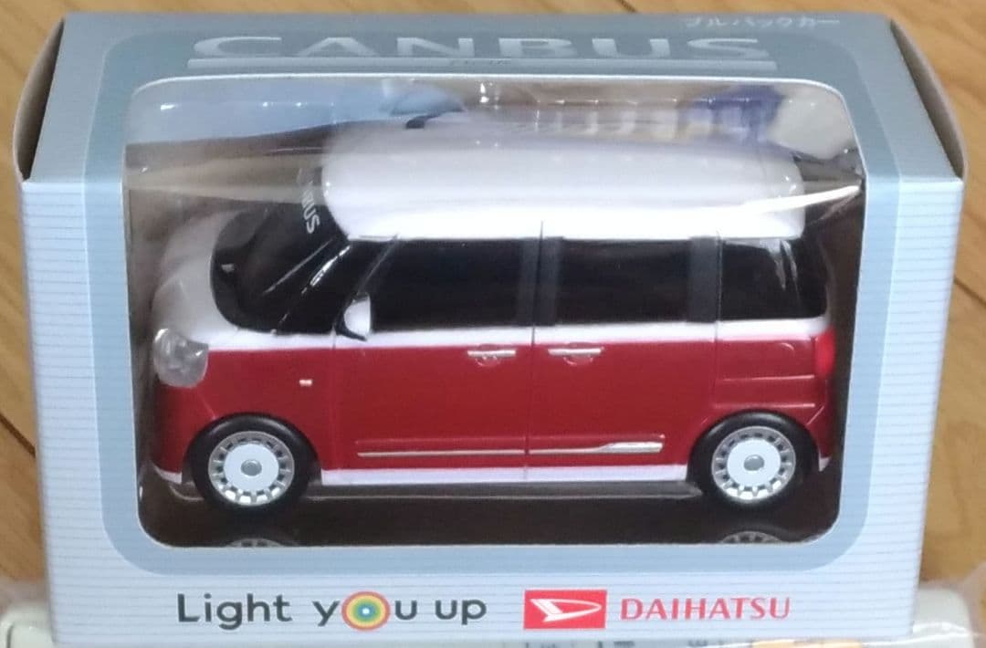 非売品 ダイハツ ムーヴキャンバス プルバックカー