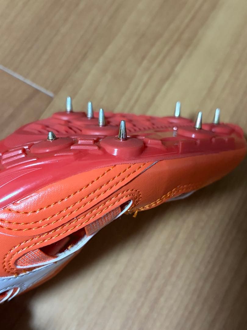 ミズノ クロノインクス9スパイクシューズ オレンジ 26.5cm