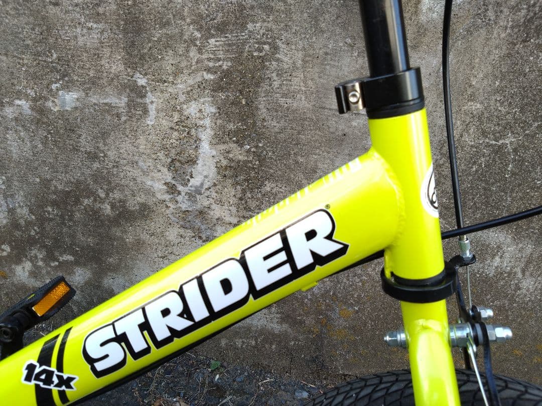 STRIDER 14X ストライダー14X　神奈川　引取限定　ライムイエロー