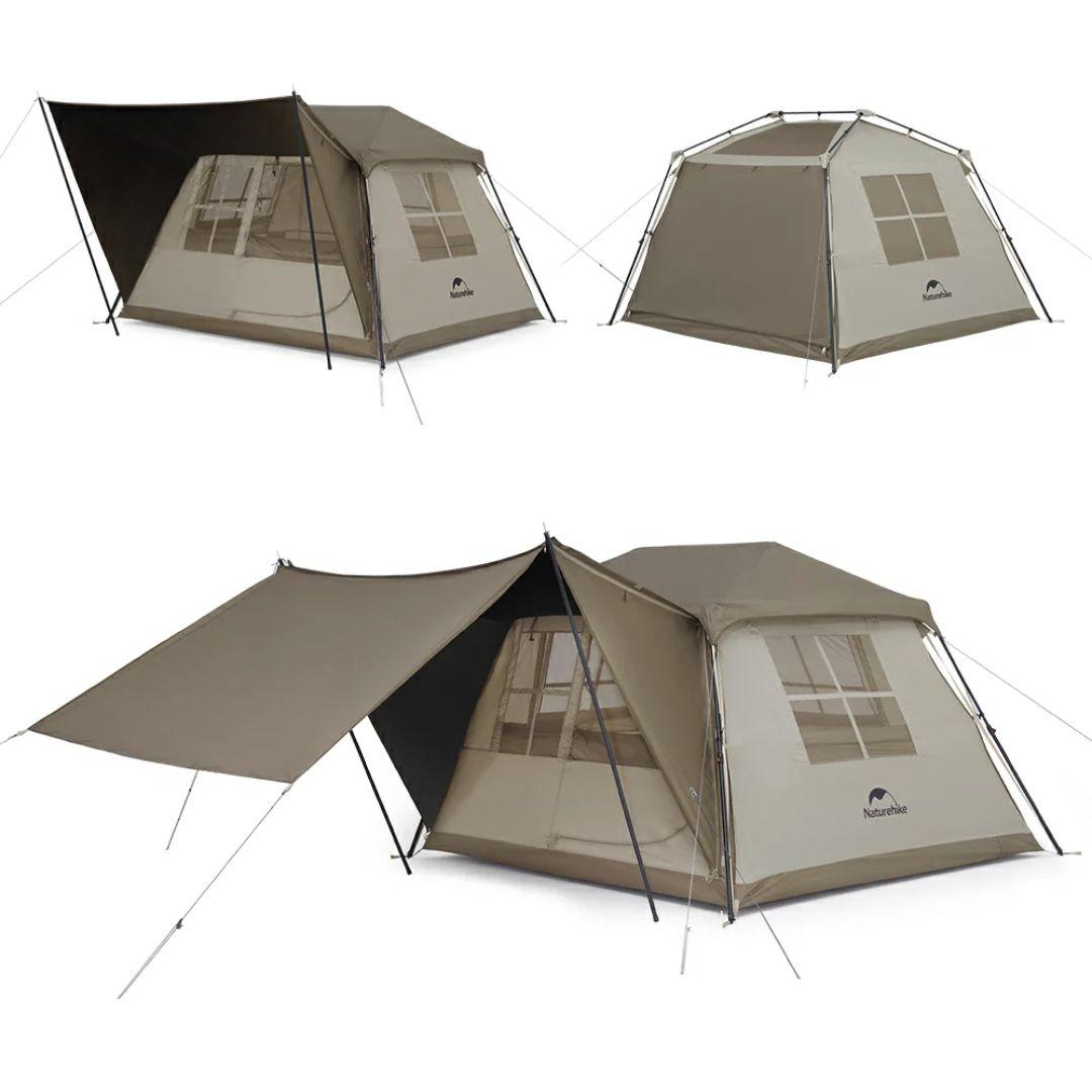 Naturehike テント village5.0 第2世代 2〜4人用