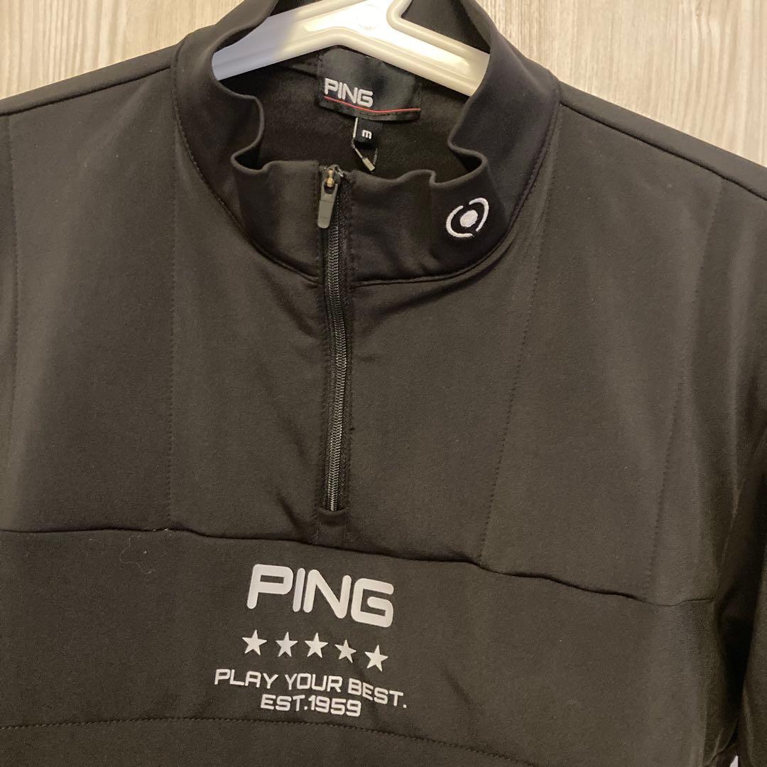 PINGピン ゴルフウェア 長袖 エアーフレイク M