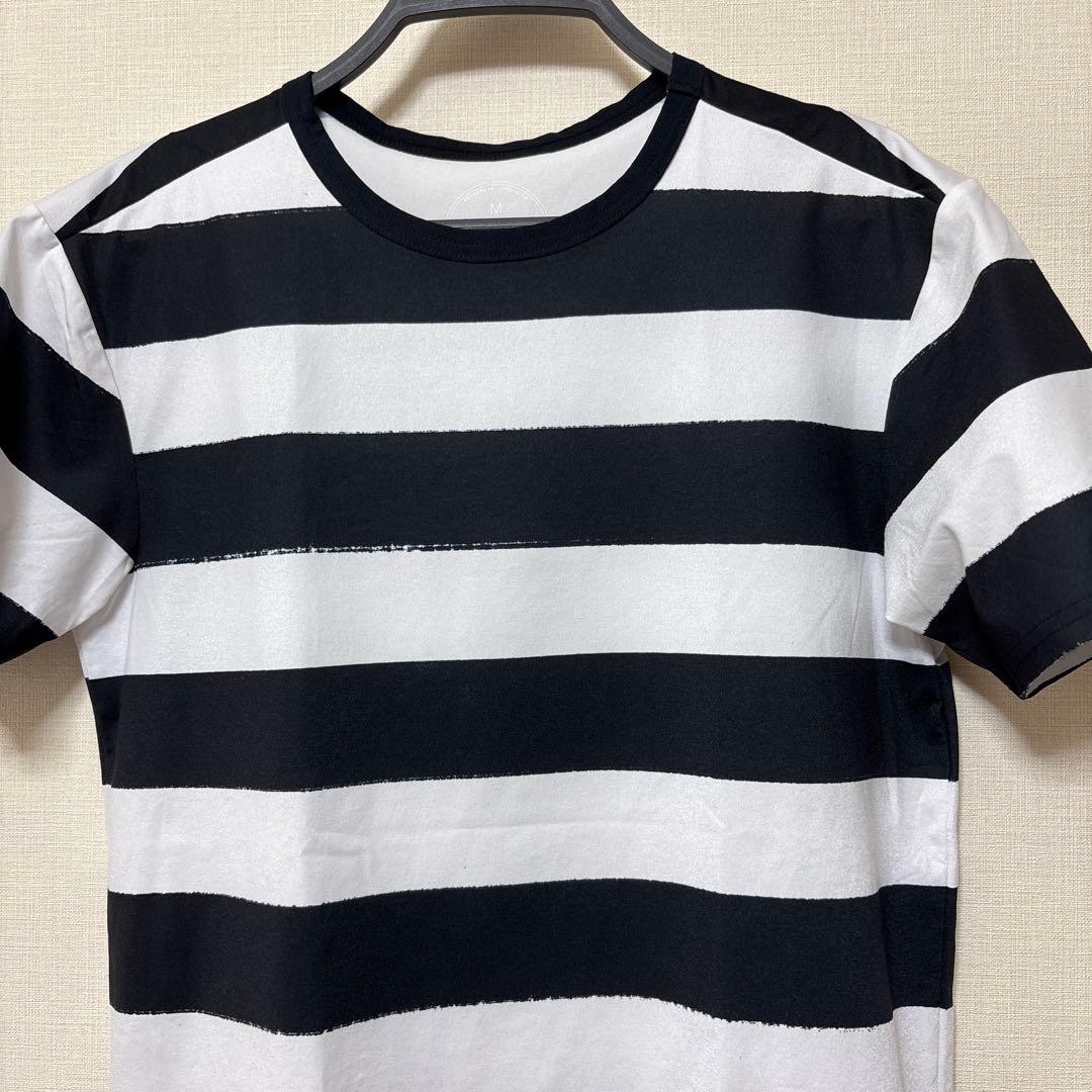 ANSWER4 Striped Tshirtsアンサーフォー ストライプＴシャツ