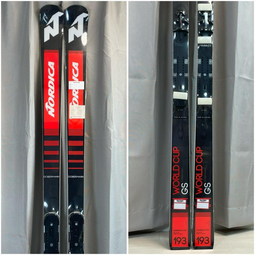 未使用 NORDICA DOBERMAN GS WC 23-24 スキー板