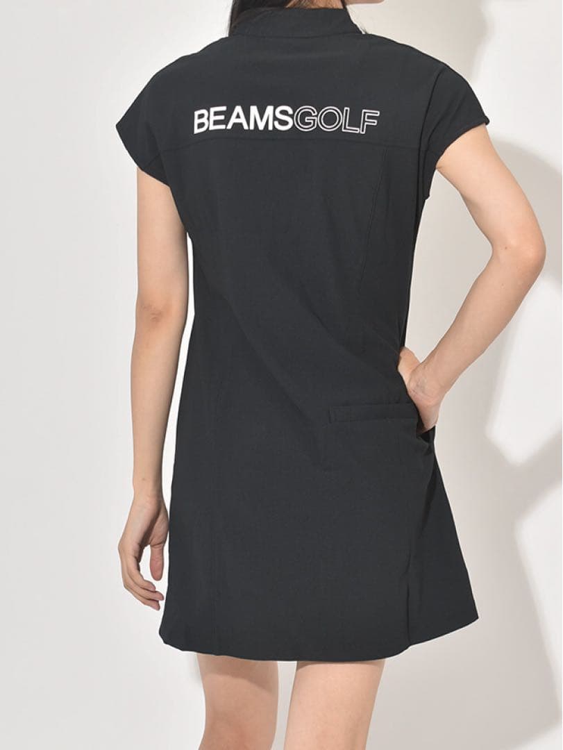 美品❣️BEAMS GOLF ビームスゴルフ　ワンピース 黒　S ゴルフウェア