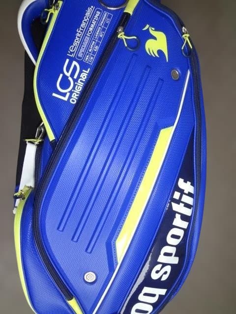 ルコック / le coq GOLF 9.5型 4口キャディバッグ ブルー 美品
