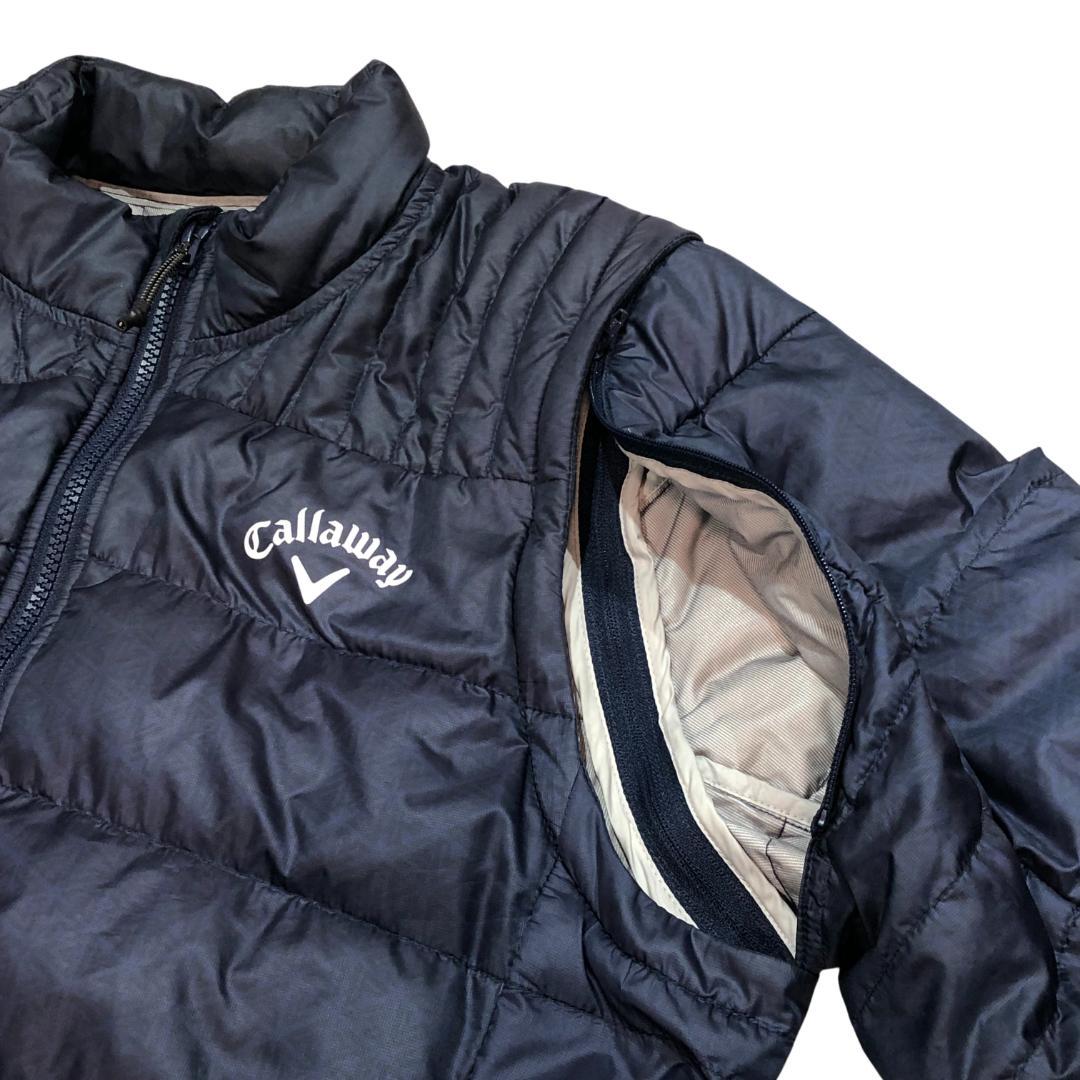 CALLAWAY キャロウェイ ゴルフ 2WAY ダウンフェザー ジャケット M