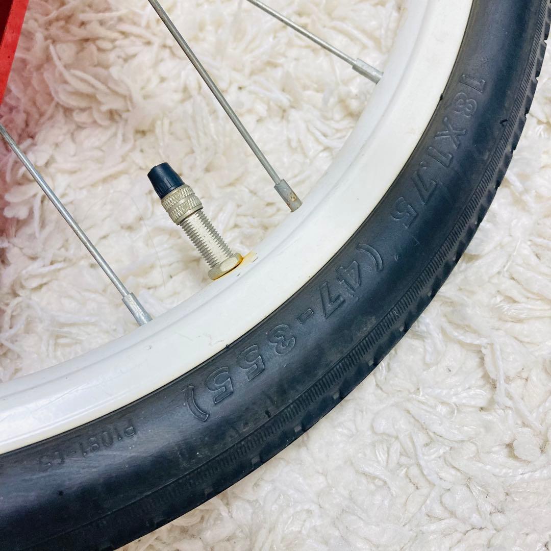 【直接取引限定】　ピープル ケッターサイクル 18インチ 子供用自転車　反射板