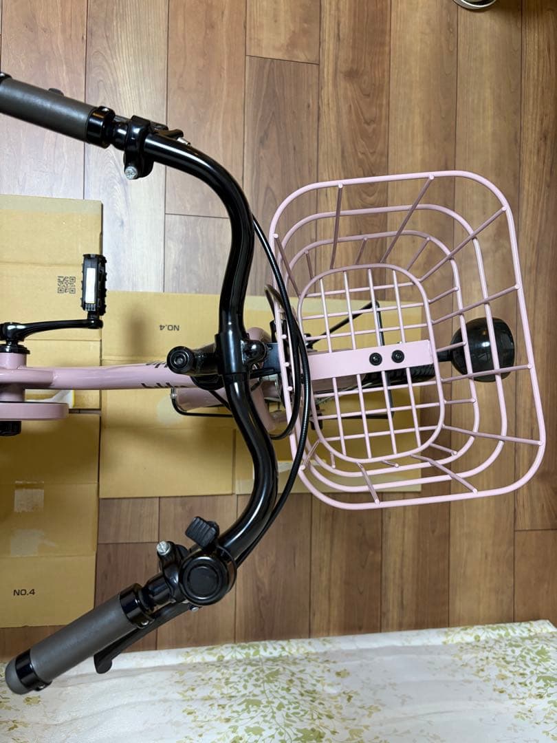 ブリヂストン ビッケM 16インチ 補助輪付 ピンク 美品 点検・防犯登録解除済