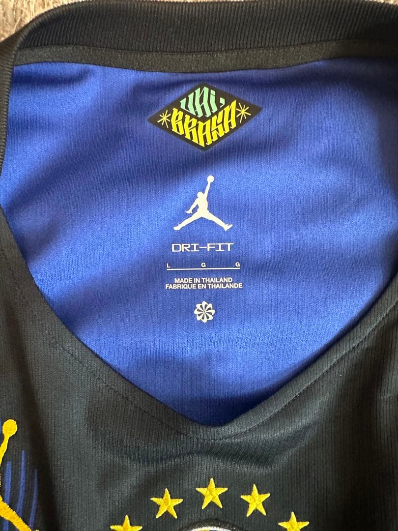 Jordan ブラジル代表 サッカーシャツ 半袖