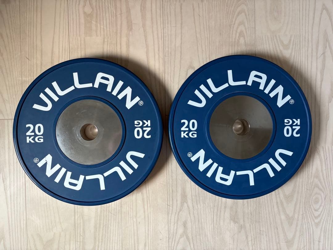 【引取限定】VILLAIN コンペティションバンパープレート 210kgセット