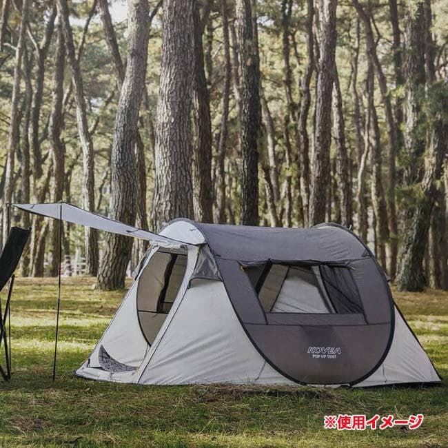 KOVEA ポップアップテント KECO9TI-02 ベージュ 2～3人用