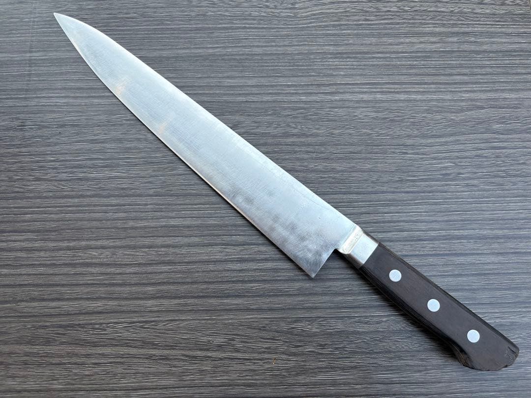 堺金重 スウェーデン鋼 牛刀 約290mm KANESHIGE SAKAI