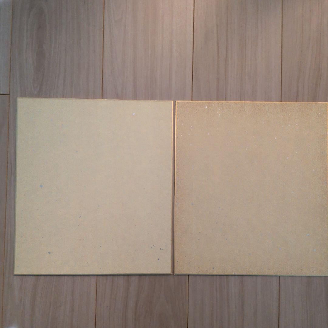 二岡智宏　球団公認色紙　直筆サイン色紙　2枚セット A