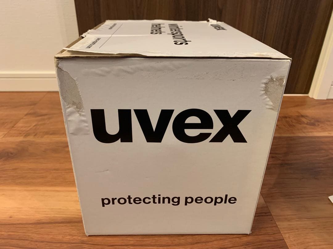 uvex ウベックス バイザーヘルメット rocket jr 51-55cm 青