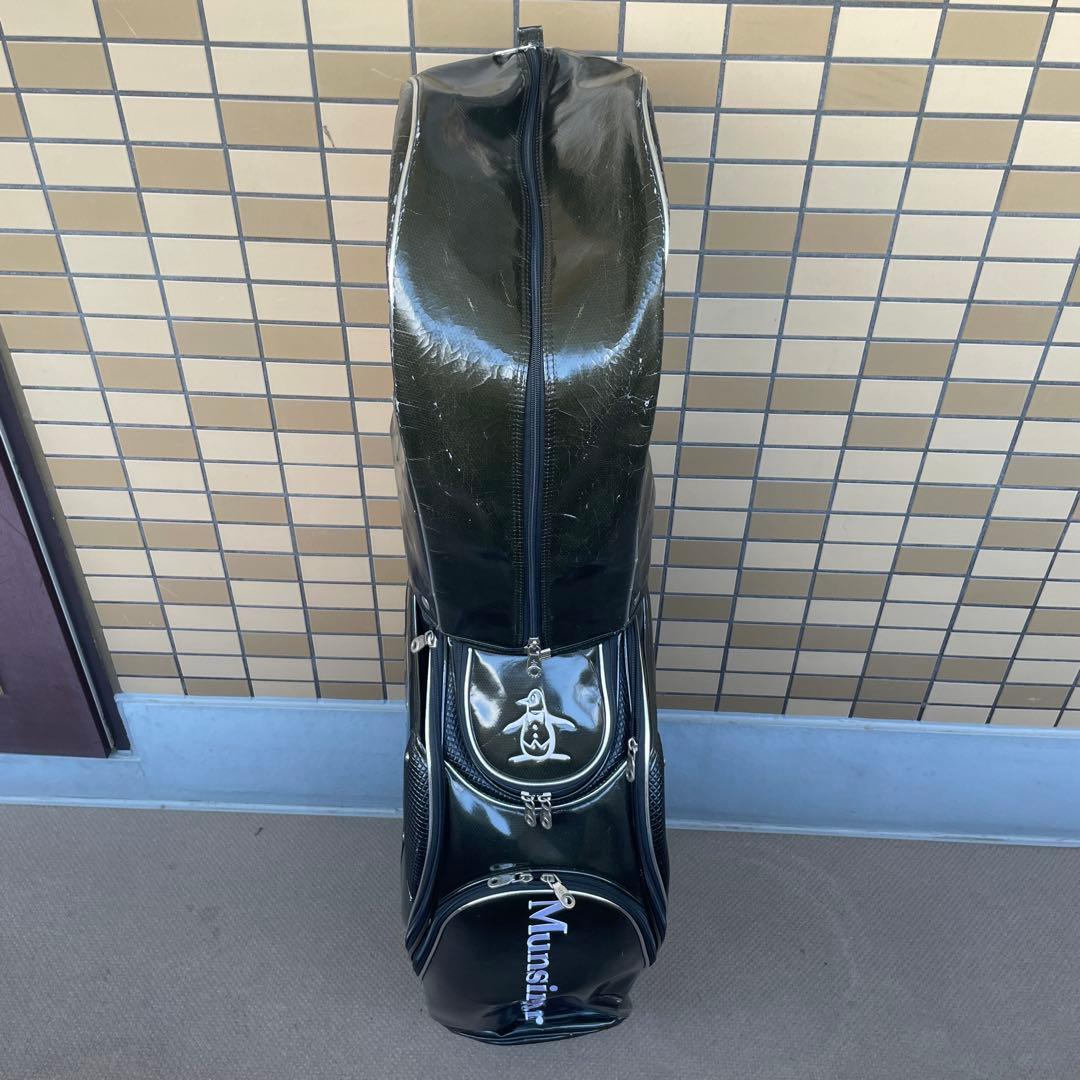 【中古】マンシングウェア ゴルフバッグ キャディーバッグ 中古 ダメージあり