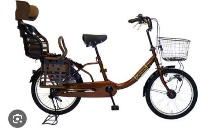 Limini 子供乗せ自転車　ミニベロ　非電動　３人　チャイルドシート　京都引取