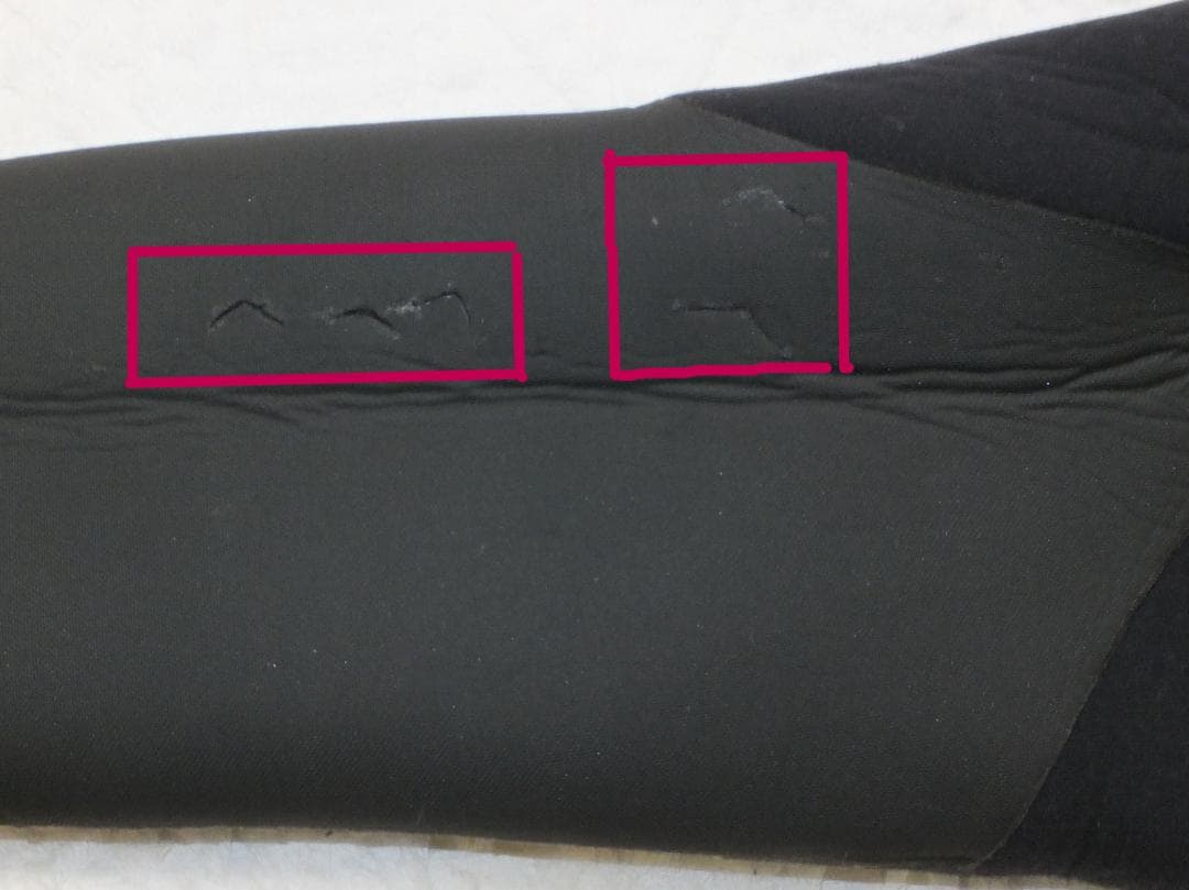 セミドライ ウエットスーツ MLサイズ相当のオーダー品