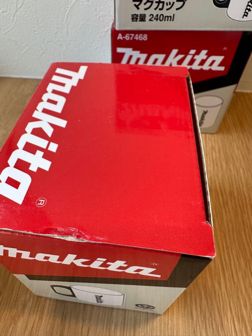 【新品・4個セット】マキタ makita ステンレスマグカップ 240ml