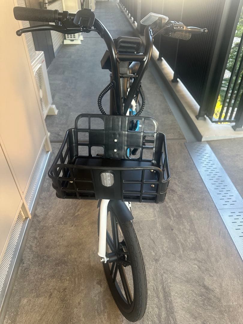 【ほぼ新品】EVERSET XING 電動アシスト自転車 青