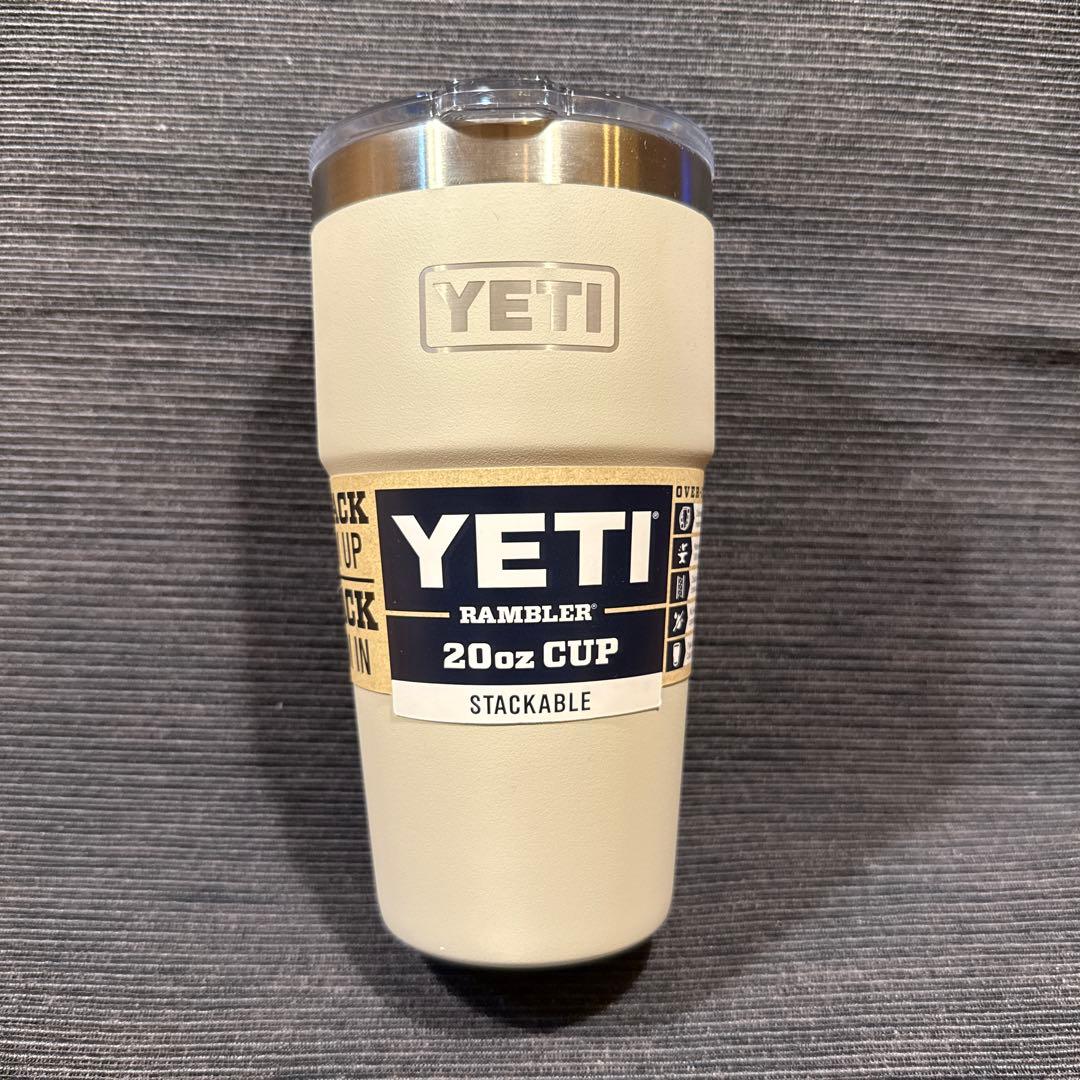 YETI 20oz マグカップ（クリーム色）
