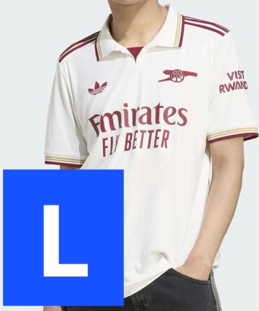 【新品Lサイズ】25-26 アーセナルFC 3rd ユニフォーム　JI9556