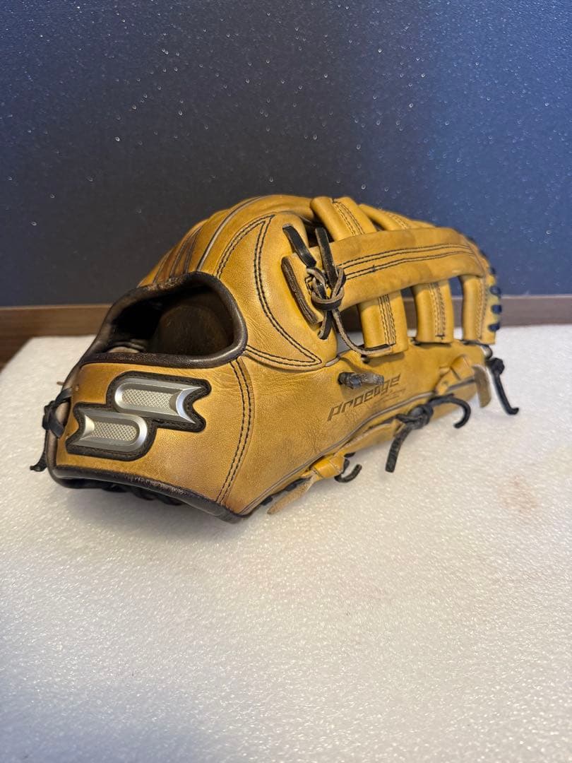 甲子園常連校御用達 SSK プロエッジ オーダー 硬式外野手 刺繍無 小指二本
