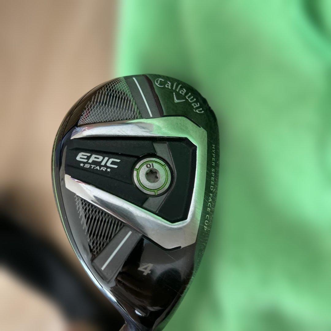 Callaway Epic star ユーティリティ 4H SR