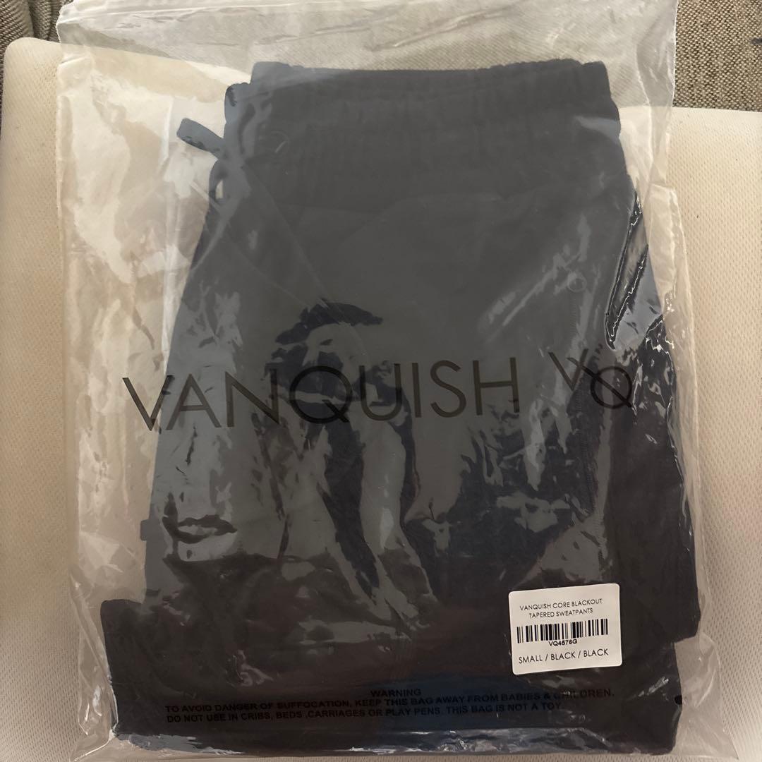 VANQUISH FITNESS ブラック ジョガーパンツ