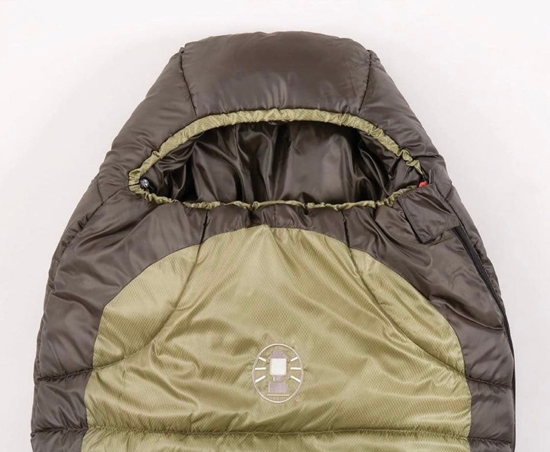 新品【Coleman コールマン】マミー型　-18度まで対応　寝袋　シェラフ　緑