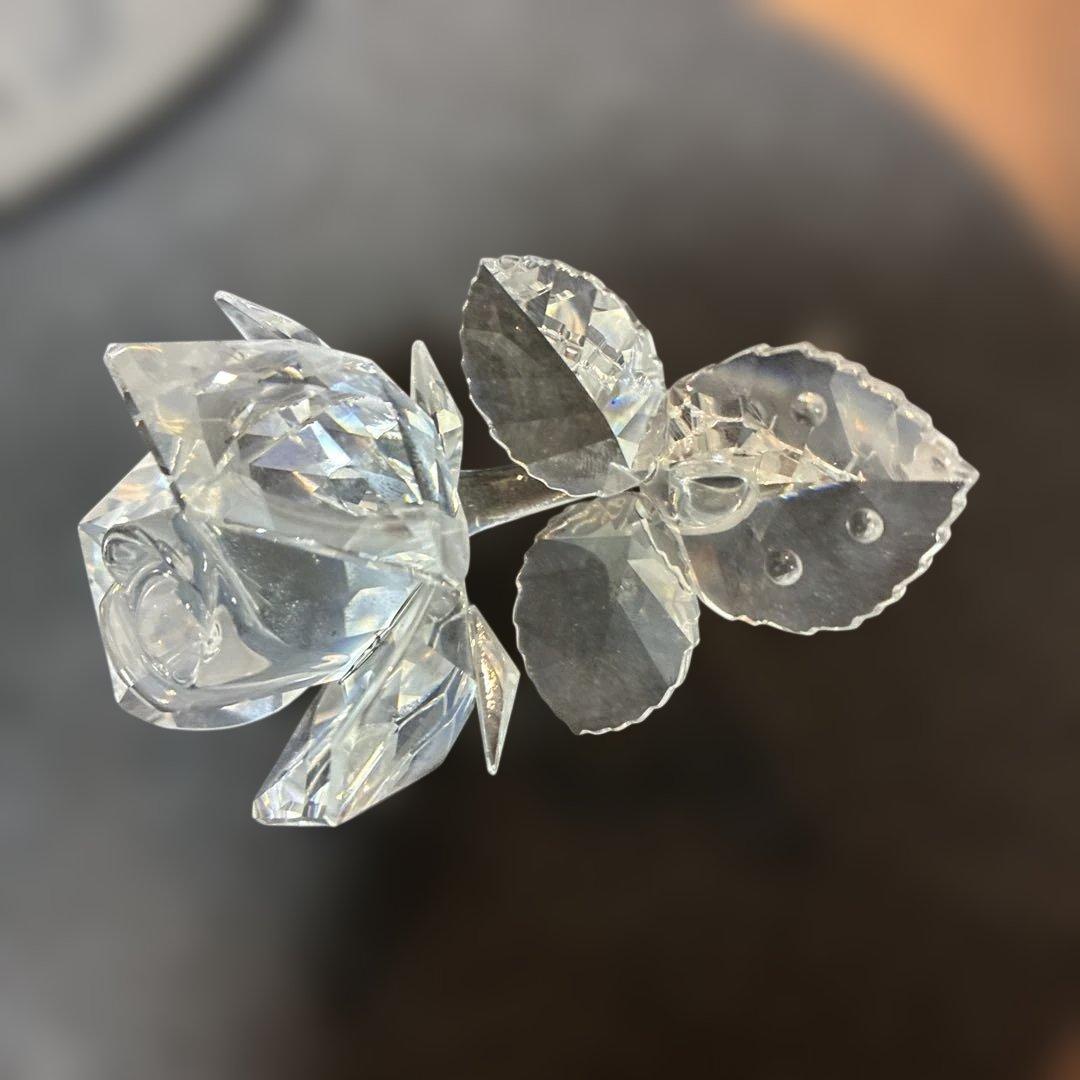 SWAROVSKI ローズオブジェ