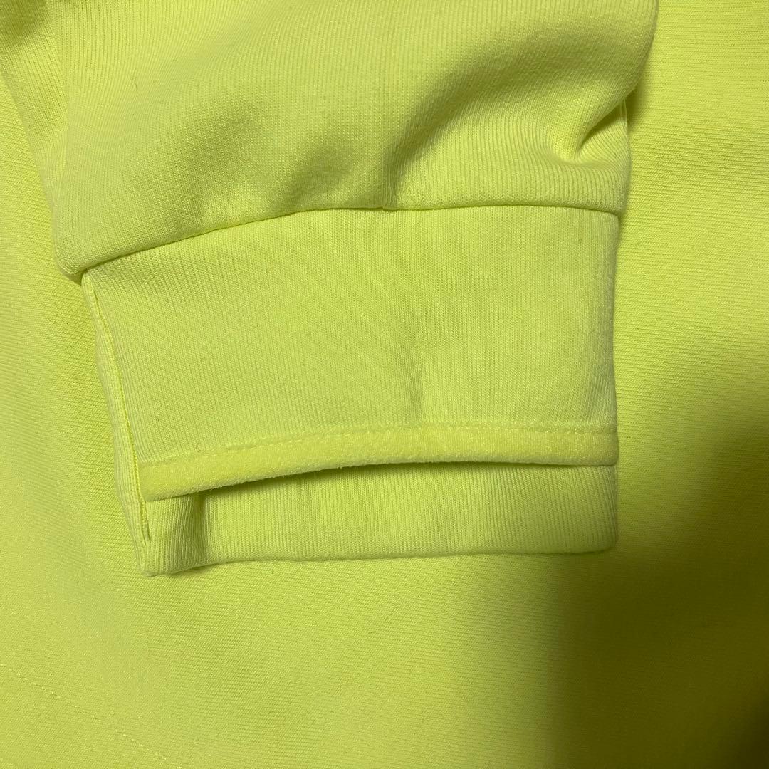 LACOSTE クラシックフィット セーター　M イエロー　ゴルフ　蛍光
