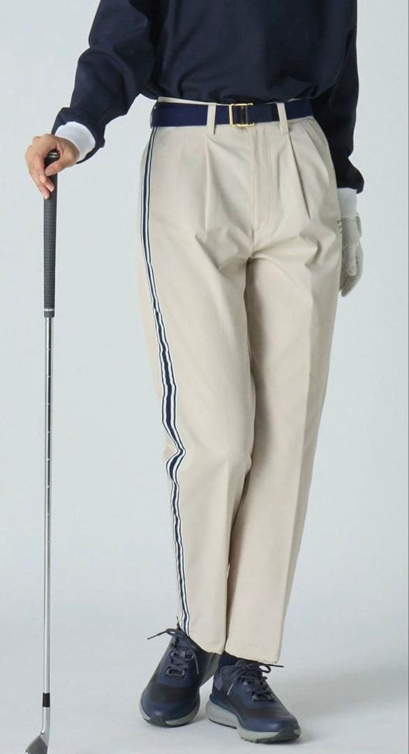 TaylorMade*UNITED ARROWS サイドライン パンツ　メンズL