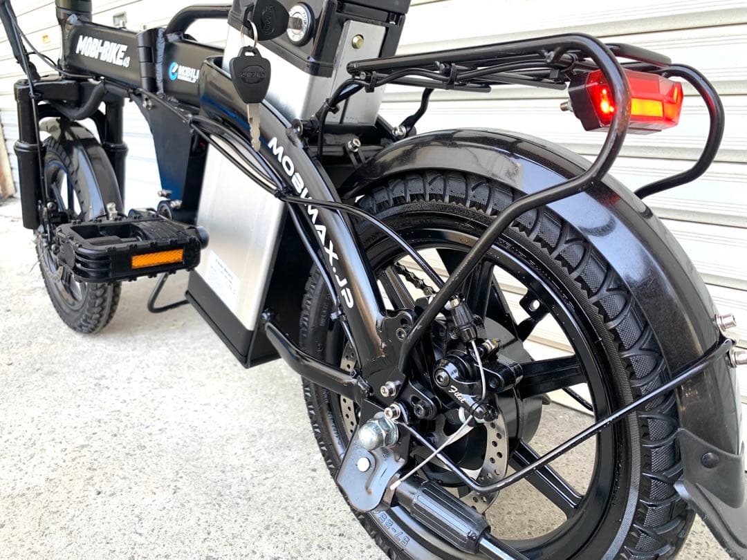 送料無料 ディスク MTB折り畳み電動アシスト自転車BIKE動作確認済