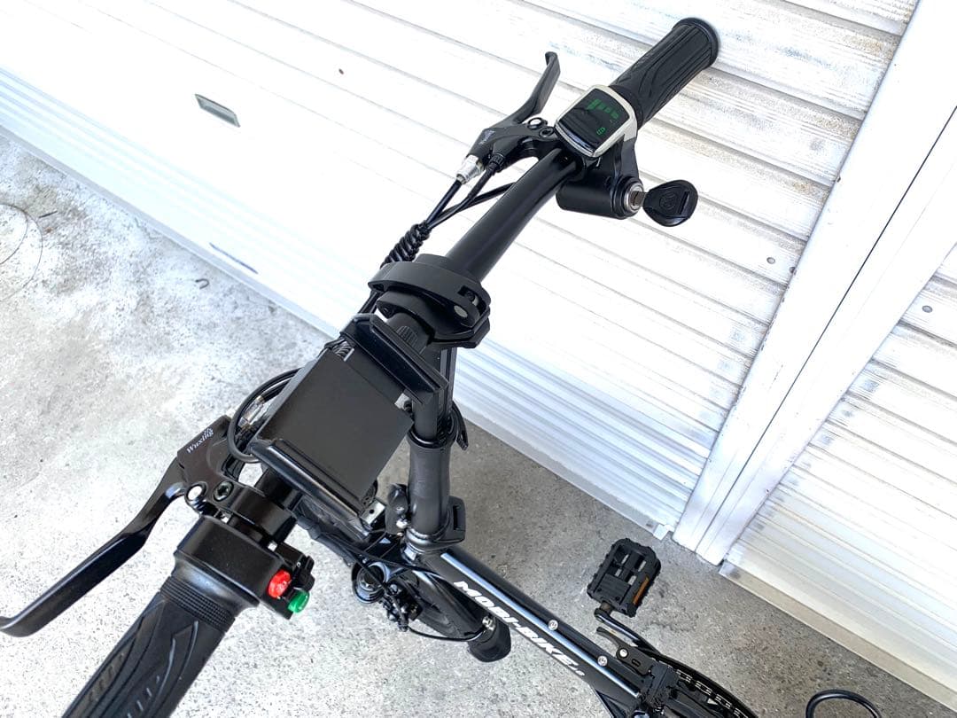 送料無料 ディスク MTB折り畳み電動アシスト自転車BIKE動作確認済