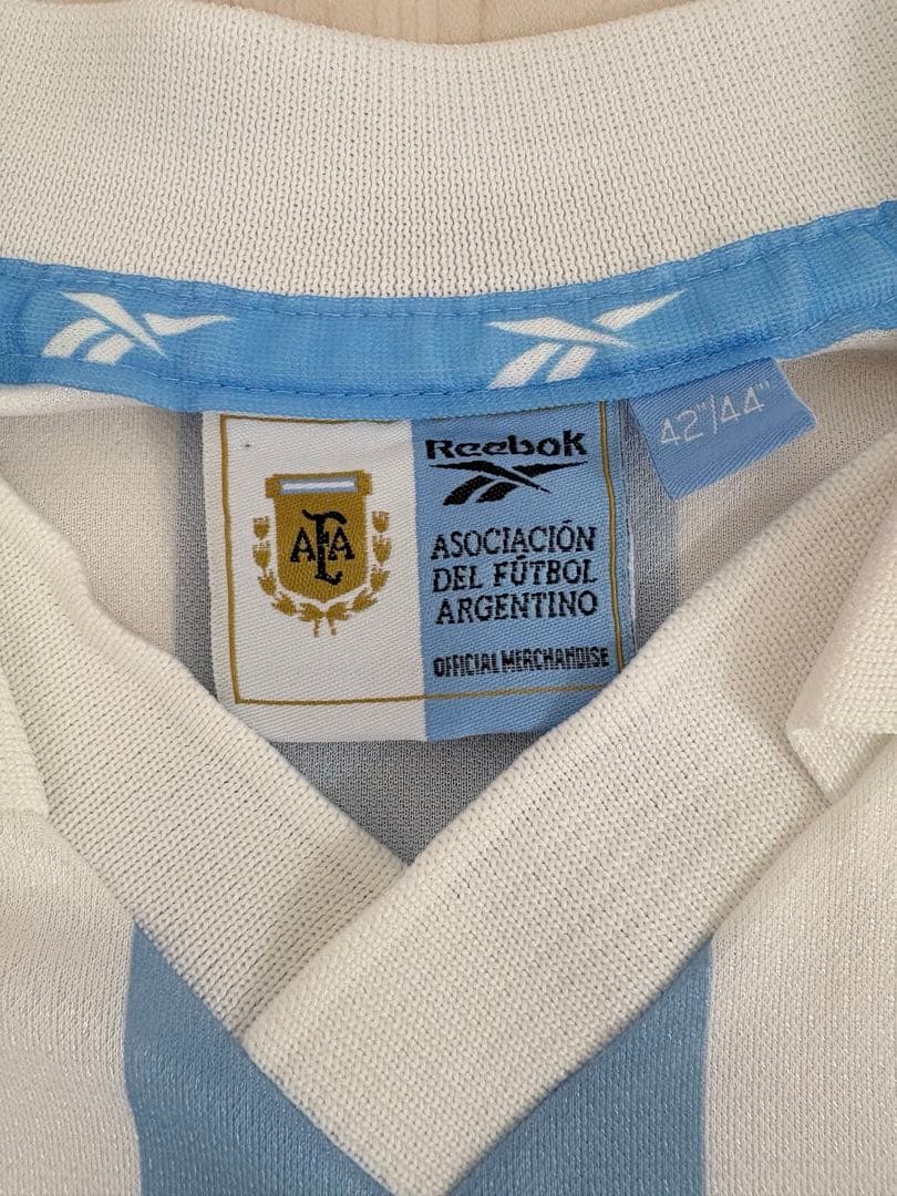 サッカー　アルゼンチン代表　ユニフォーム　AFAエンブレム付き