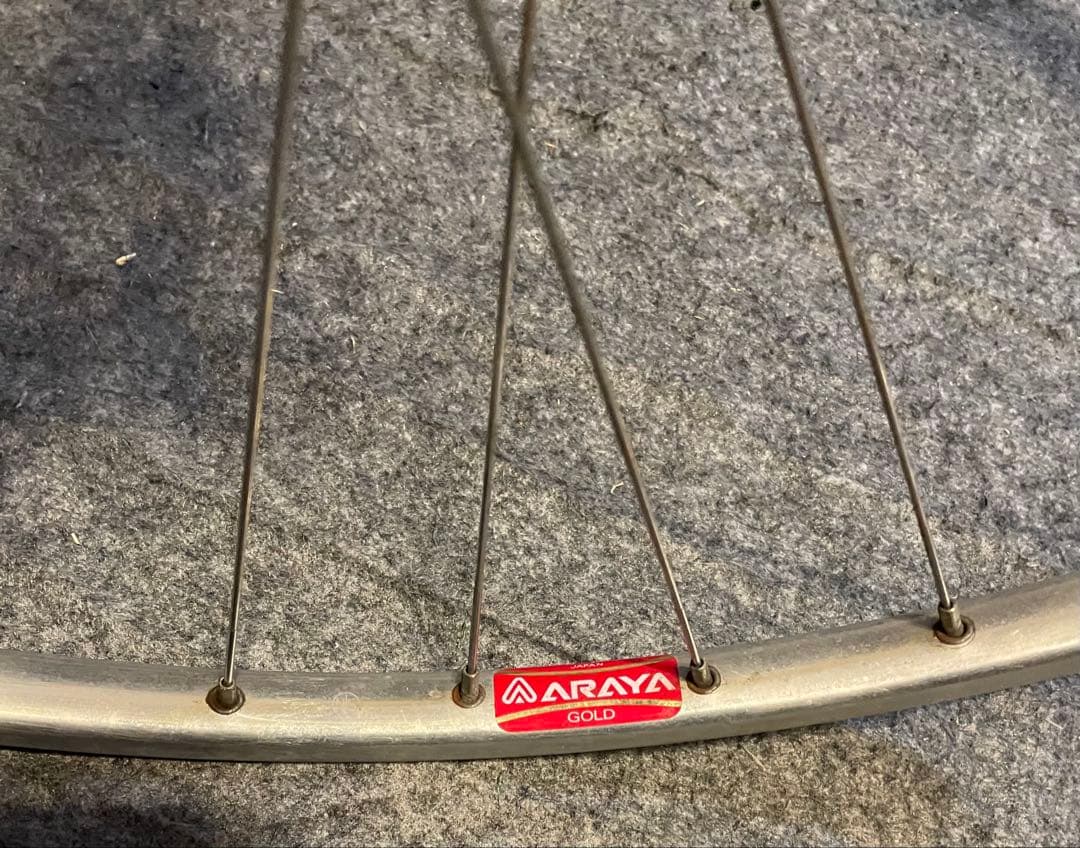 NJS SHIMANO DURA-ACE 完組ホイール　ARAYA 競輪