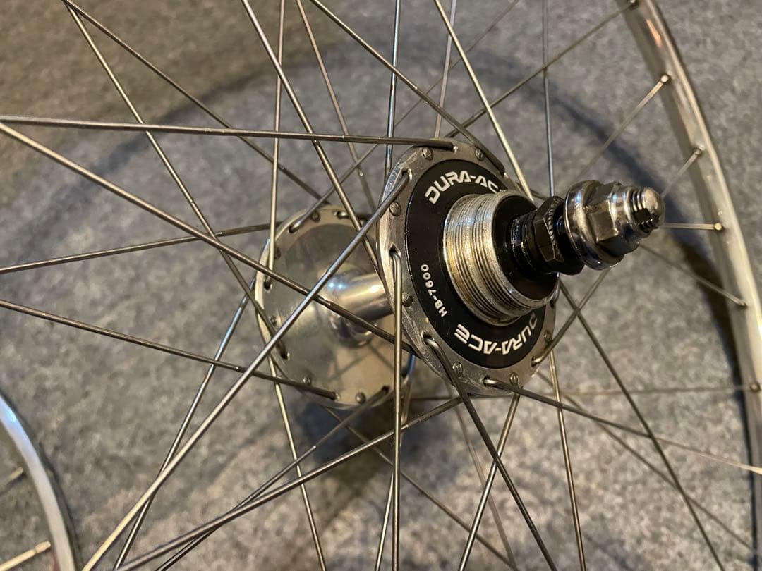 NJS SHIMANO DURA-ACE 完組ホイール　ARAYA 競輪