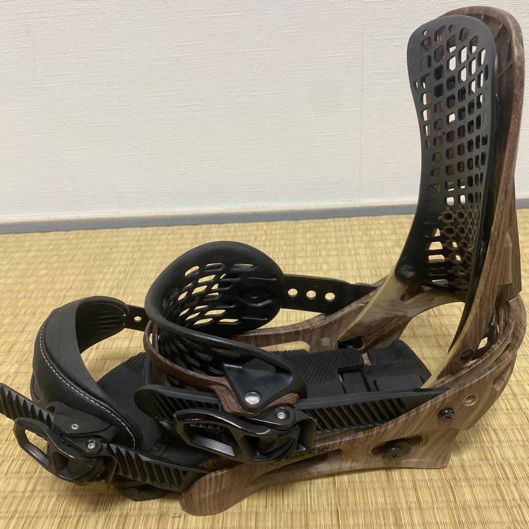 BURTON genesis ビンディング 木目 Sサイズ 25.5～26cm