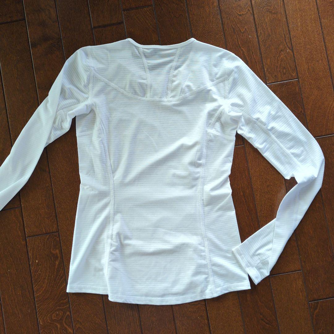 リージャ　ホワイト ストライプ Tシャツ XS/TP
