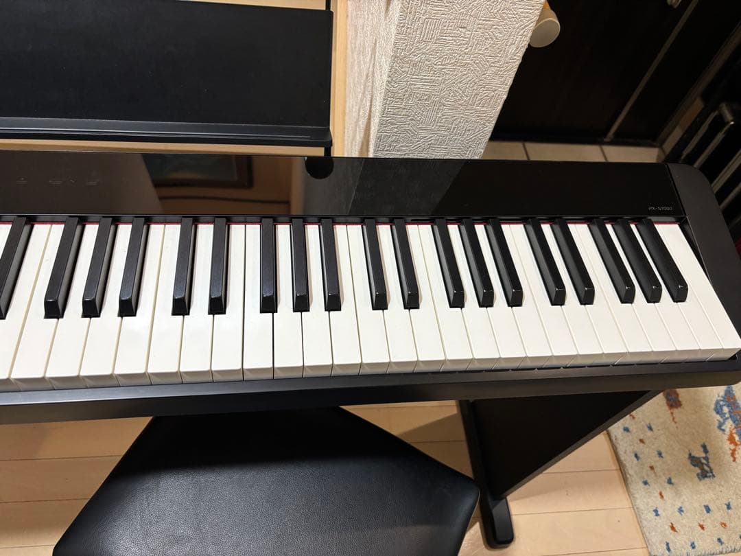 美品! フルセット CASIO PX-S1000BK 電子ピアノ！
