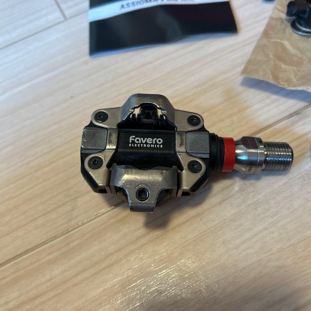 Favero ASSIOMA PRO MX-1SPD パワーメーターペダル