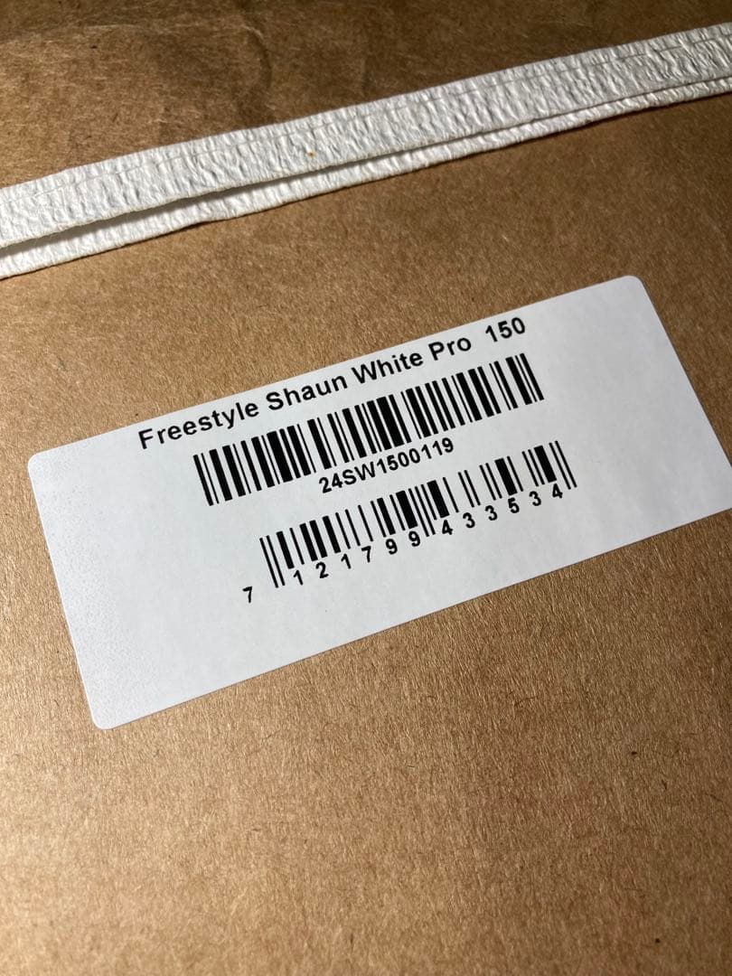 【新品未使用】2324WHITESPACE SHAUNWHITE PRO150㎝