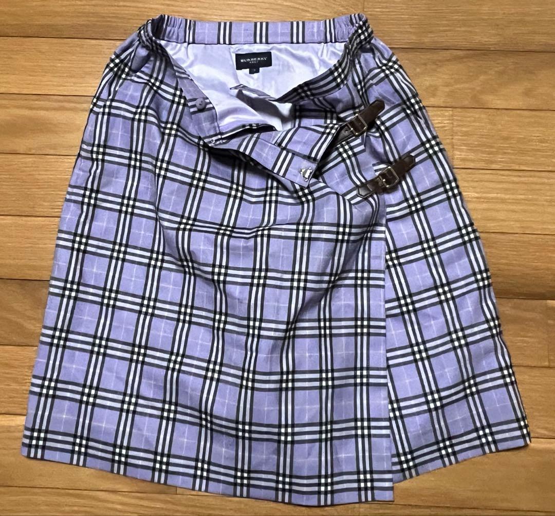 【美品】BURBERRY ゴルフ ノバチェック キュロットスカート 9号