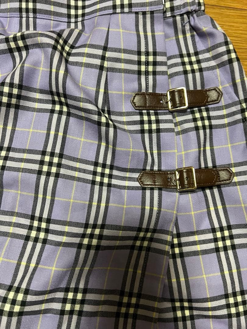 【美品】BURBERRY ゴルフ ノバチェック キュロットスカート 9号