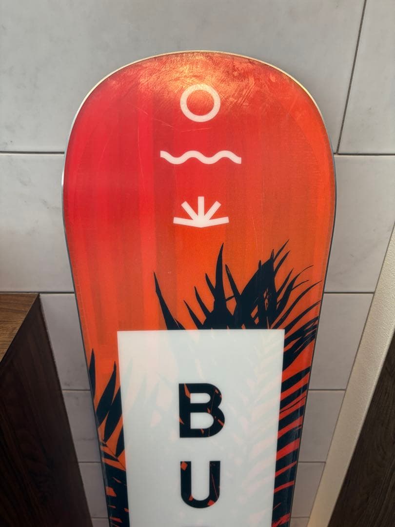 BURTON スノーボード 144フラット　HIDEAWAY