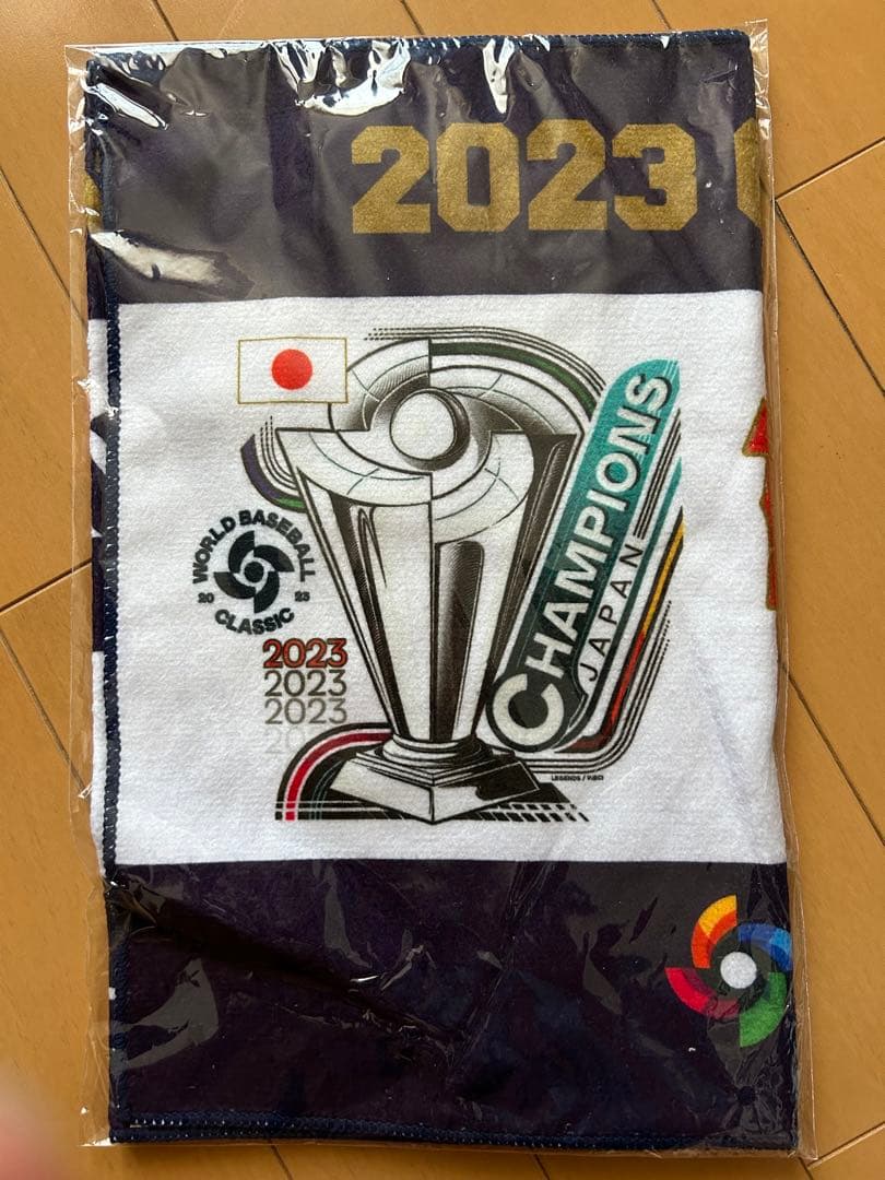 大谷翔平　2023WBC優勝記念フェイスタオル