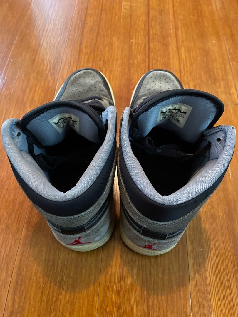 激レア！Nike Air Jordan ハイカット スニーカー グレー/ブラック